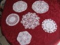 NAPPERONS FAITS MAIN COTON RELAIS 5 OU PERLE 8 PHILDAR